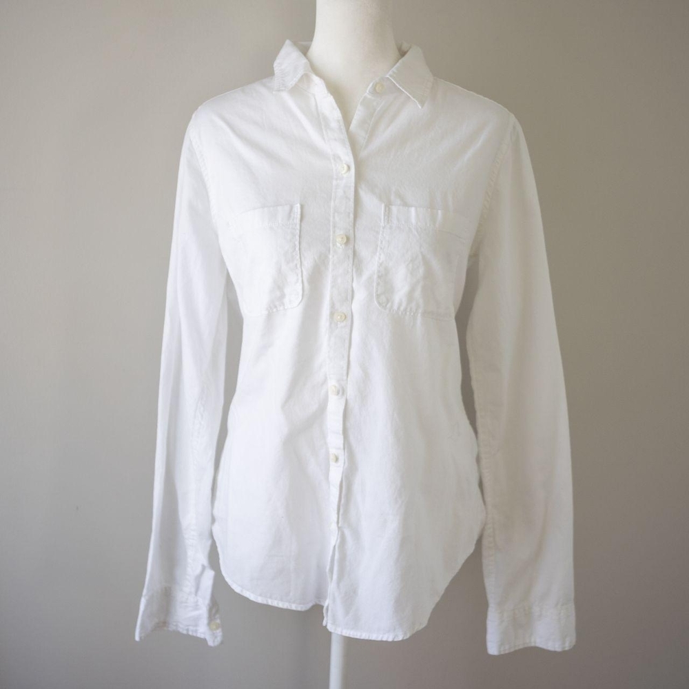 Abercrombie & Fitch White Shirt with Label